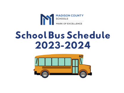  School Bus Schedule 2023-2024